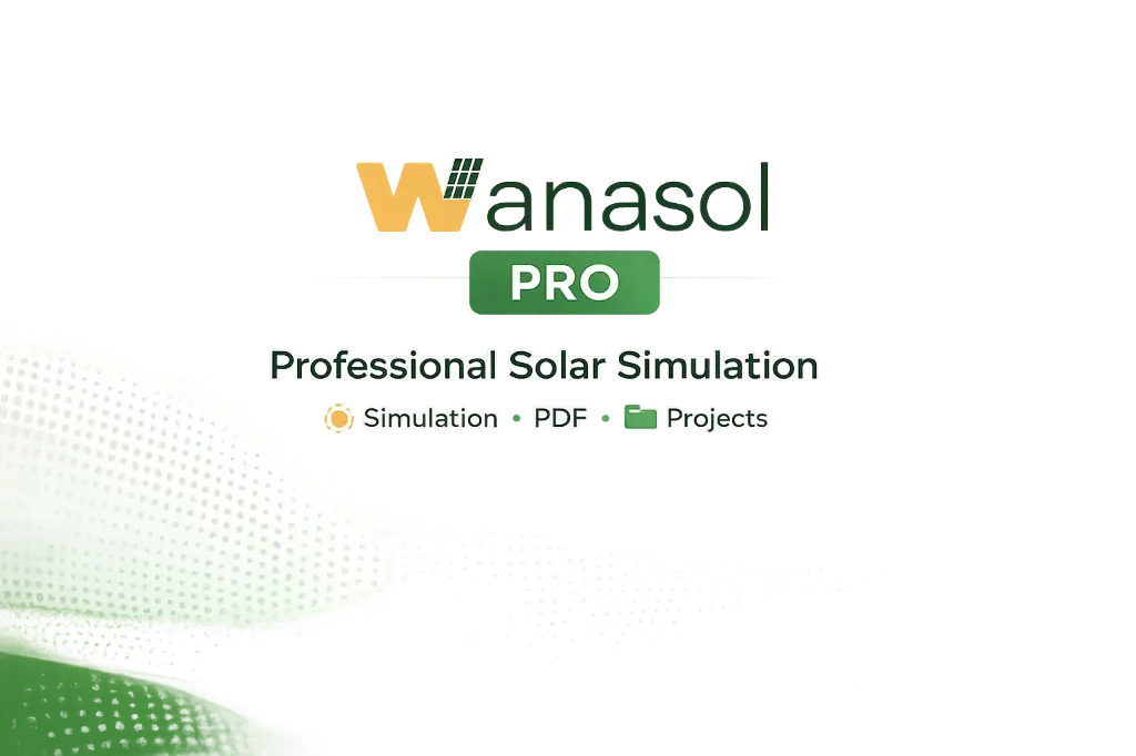 Abonnement Wanasol Pro